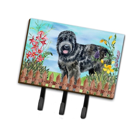 Carolines Treasures Black Russian Terrier Spring Leash or Key Holder CK1239TH68